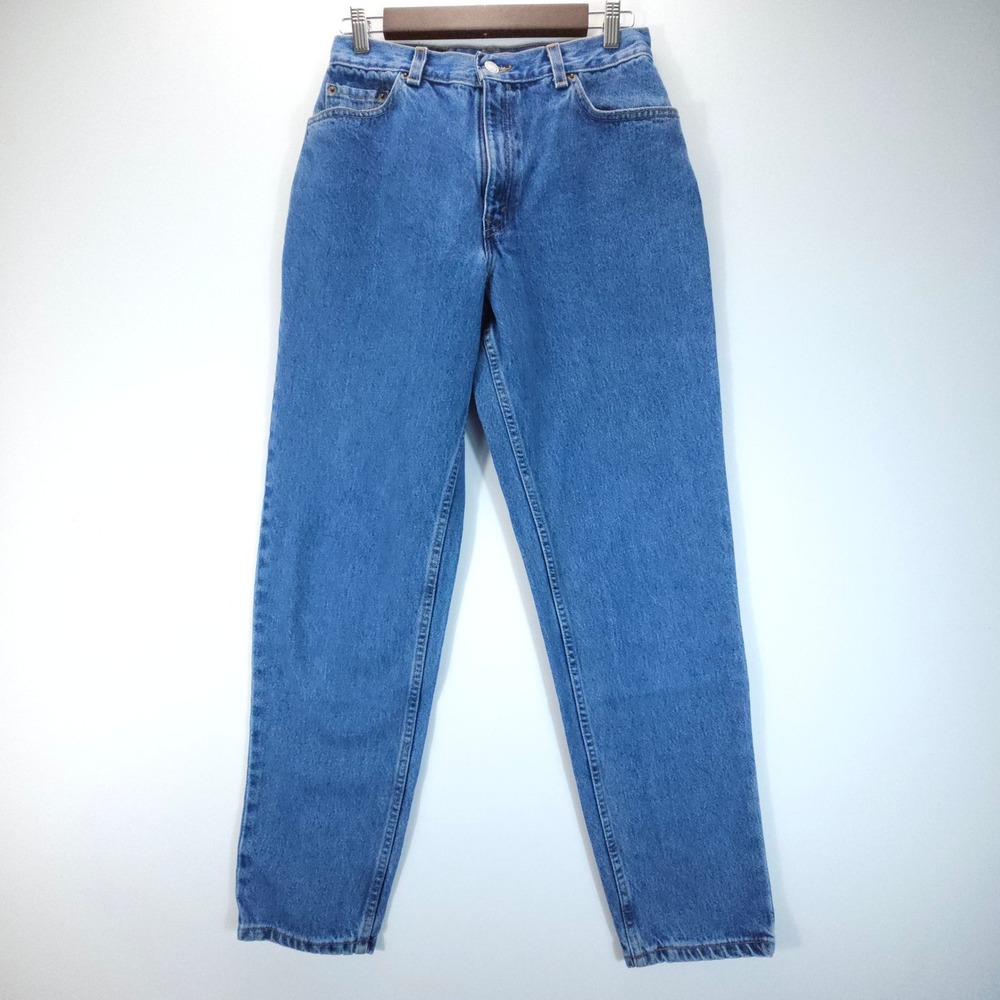 Levis 550 Jeans Womens 10 Blue Relaxed Tapered Leg Vintage 90s Made in USA Denim